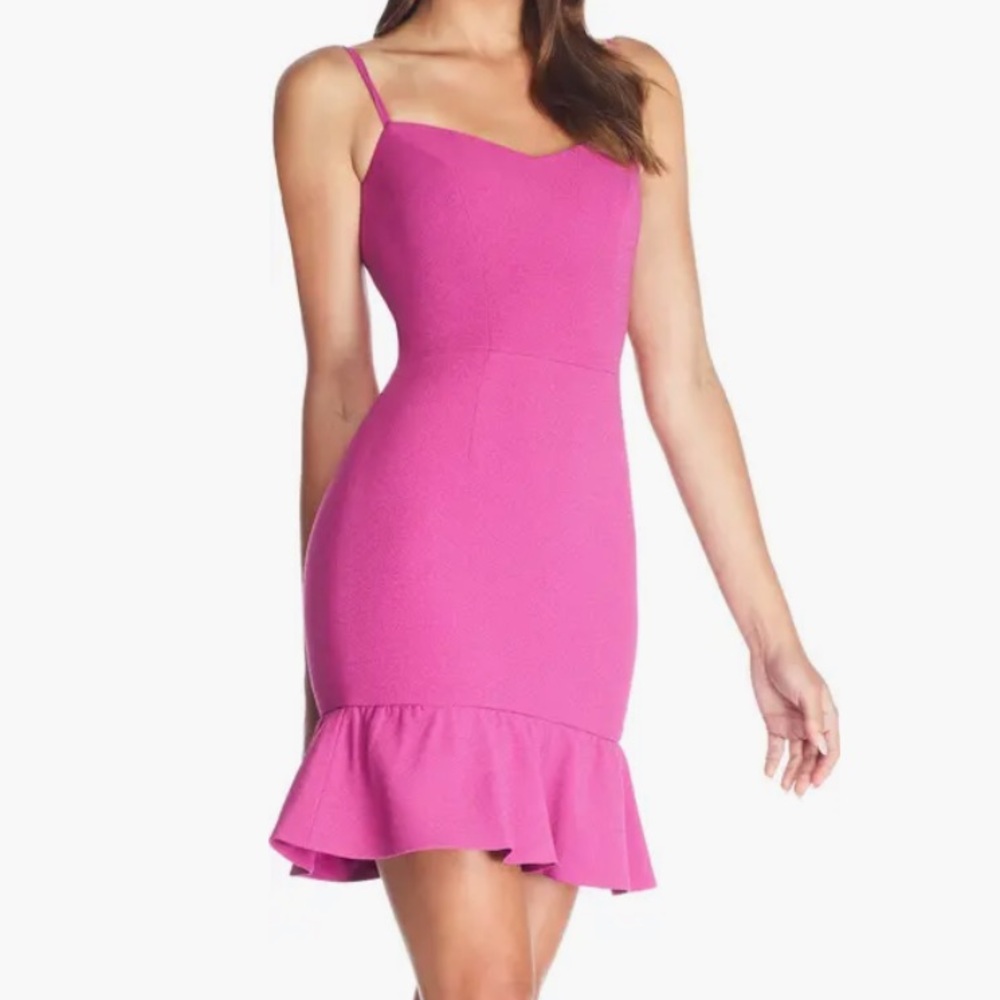 Dress The Population MIRA Mini Dress NWT Size L